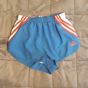 Vintage adidas running shorts small